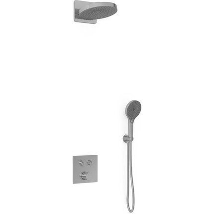 Душевая система для душа Vincea VSFW-4I211GM, вороненая сталь фото 2