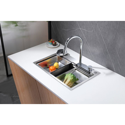 Кухонная мойка Abber Wasser Kreis AF2194SP, сатин, Цвет производителя: сатин фото 3