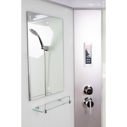 Душевая кабина Niagara Classic 100x100 см NG-2309-14P, серебро/матовое (безсиликоновая сборка) фото 5