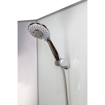 Душевая кабина Niagara Classic 90x70 см NG-33974-14LBK, серебро/матовое (безсиликоновая сборка) фото 7