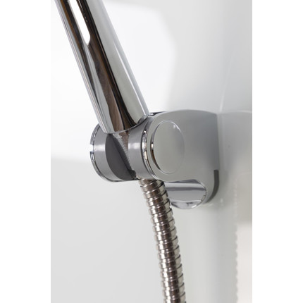 Гидробокс Niagara Classic 110x80 см NG-43185-14QBKG, серебро/матовое (безсиликоновая сборка) фото 14