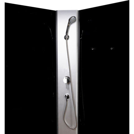 Душевая кабина Niagara Eco 100x100 см E100/40/TN/BK, хром матовый/тонированное (безсиликоновая сборка) - 5 Душевая кабина Niagara Eco 100x100 см E100/40/TN/BK, хром матовый/тонированное (безсиликоновая сборка) фото 5
