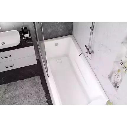 Ванна акриловая 1Marka Prime 180x75 см, Размер - мм: 1800х750 фото 8