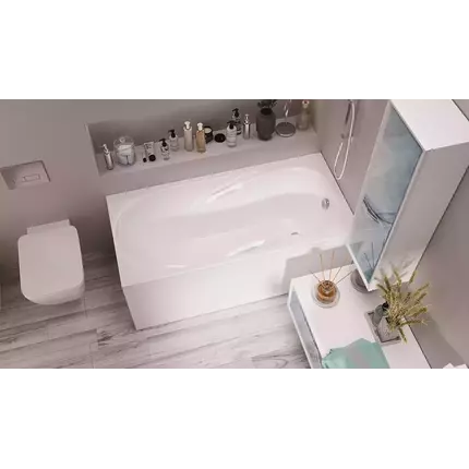 Ванна акриловая 1Marka Medea 150x70 см фото 8