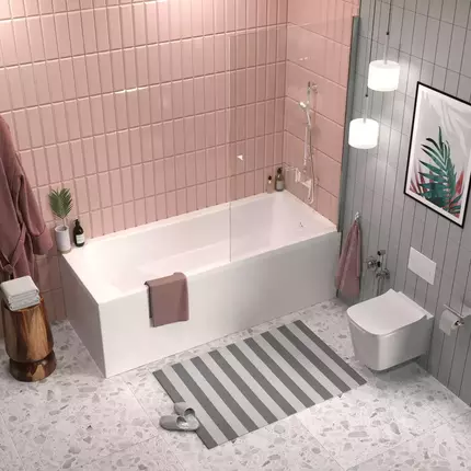 Ванна акриловая 1Marka Prime 180x75 см, Размер - мм: 1800х750 фото 6