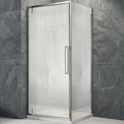 Душевое ограждение Veconi Rovigo 70x90 см RV033R-7090-06-C7, хром/матовое фото 