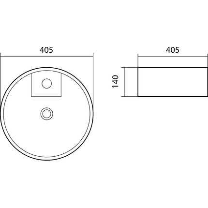 Раковина-чаша Aquatek Европа 40 см AQ5212-00 фото 9
