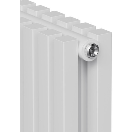 Вертикальный радиатор Royal Thermo Shift Q30 C2180 540x1800 мм (12 секций) белый фото 4