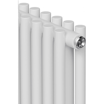 Вертикальный радиатор Royal Thermo Shift R22 C2180 340x1800 мм (8 секций) белый фото 4