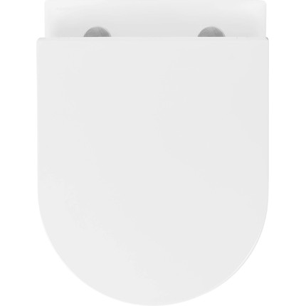 Унитаз подвесной безободковый Aquatek Классик AQ1112T-00 с крышкой микролифт (система смыва Торнадо) фото 4