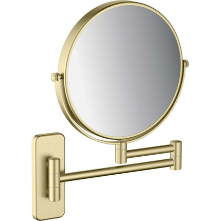 Зеркало косметическое настенное Aquatek AQ4910BG, цвет золото шлифованное фото 