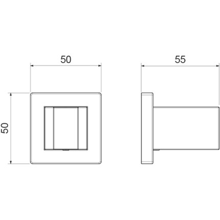 Держатель душевой лейки Aquatek AQ2401MB, чёрный матовый фото 3