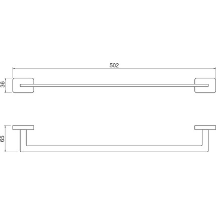 Полотенцедержатель Aquatek Либра AQ4320CR - 6 Полотенцедержатель Aquatek Либра AQ4320CR фото 6