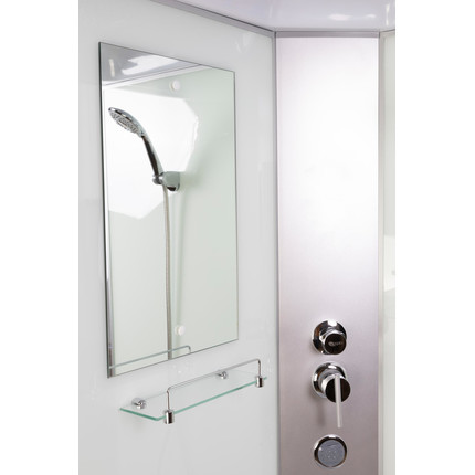 Гидробокс Niagara 130x90 см 333944RG, серебро/матовое фото 4