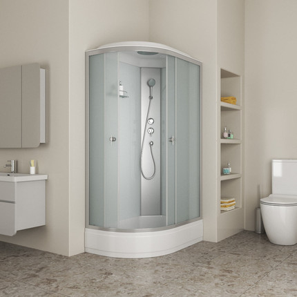 Душевая кабина Niagara 120x80 см E120/80/26R/MT, хром/матовое фото 3