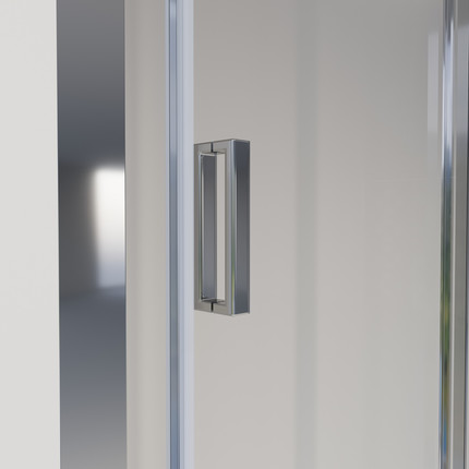 Душевое ограждение Niagara Nova 100x100 см NG-62-10A-A100, хром/прозрачное фото 3