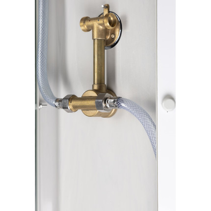 Душевая кабина Niagara 110x80 см P110/80/40L/MT/BK, белый/матовое фото 8