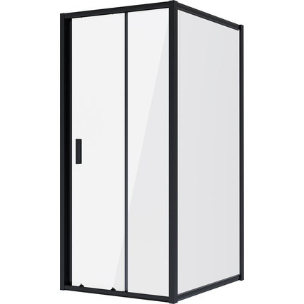 Душевое ограждение Niagara Nova 80x90 см NG-82-8AB-A90B, чёрный/прозрачное - 2 Душевое ограждение Niagara Nova 80x90 см NG-82-8AB-A90B, чёрный/прозрачное фото 2