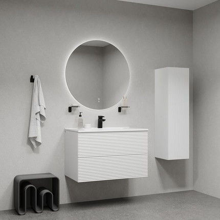 Пенал подвесной Iddis Bild 30 см BIL30W0i97, белый фото 5