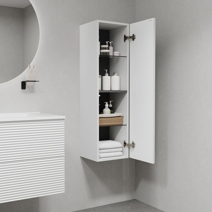 Пенал подвесной Iddis Bild 30 см BIL30W0i97, белый фото 