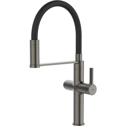 Смеситель для кухни Iddis Ikon IKNGMFFi05, графит матовый, Цвет производителя: графит матовый фото 