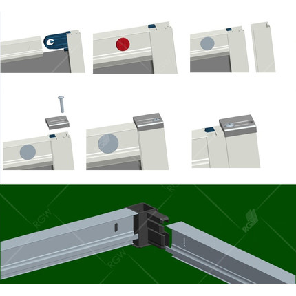 Душевое ограждение RGW CL-34 90х90 см 32093499-11, хром/прозрачное фото 3