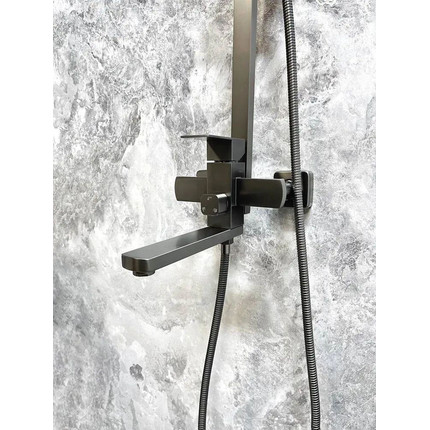 Душевая стойка Belz B24817-3, оружейная сталь фото 8