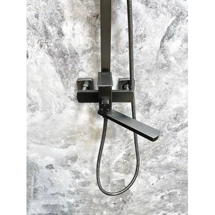 Душевая стойка Belz B24817-3, оружейная сталь фото 6