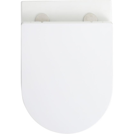 Унитаз подвесной безободковый Veconi Ento VEN-52T (Система смыва торнадо) с тонкой крышкой микролифт фото 4