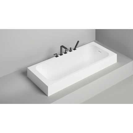 Ванна каменная Salini Orlanda Kit 180х80 см 102122M (S-Stone) матовое  фото 5