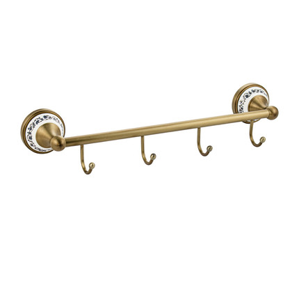 Набор крючков Brimix 94205, цвет бронза фото 