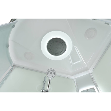 Гидробокс Avacan 120x90 см EM3912RLED, хром/матовое (безсиликоновая сборка) фото 8