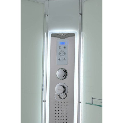 Гидробокс Avacan 120x90 см EM5912LLED, хром/матовое (безсиликоновая сборка) фото 10