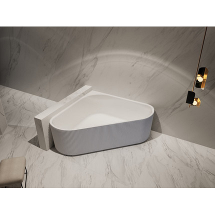 Ванна акриловая Abber 150x150 см AB9446MW, белый матовый фото 8