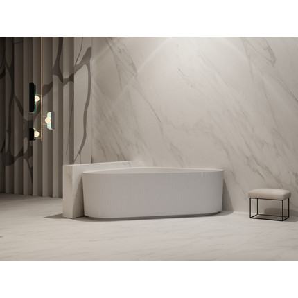 Ванна акриловая Abber 150x150 см AB9446MW, белый матовый фото 10