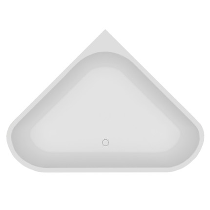 Ванна акриловая Abber 150x150 см AB9446MW, белый матовый фото 11