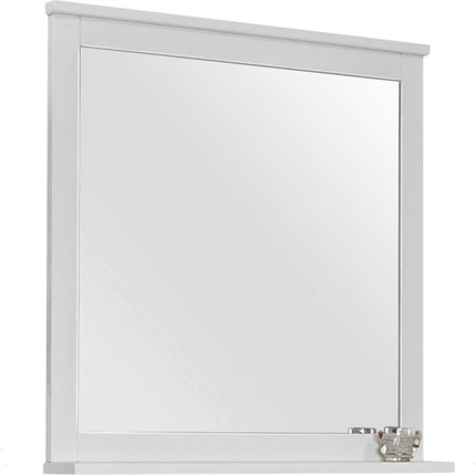 Зеркало Акватон Леон 80 см 1A186402LBPS0, дуб белый -  Зеркало Акватон Леон 80 см 1A186402LBPS0, дуб белый фото