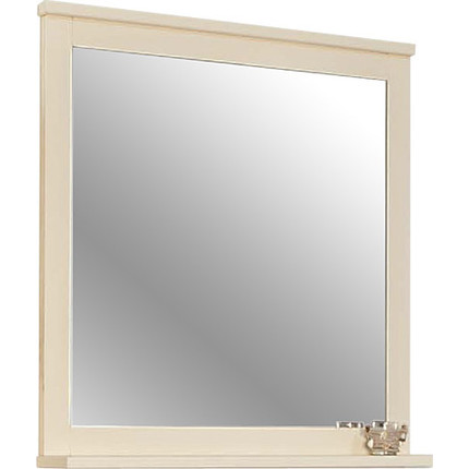 Зеркало Акватон Леон 65 см 1A187102LBPR0, дуб бежевый фото 