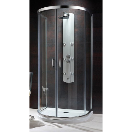 Душевое ограждение Radaway Premium Plus P 100х90х190 см, хром/прозрачное фото 