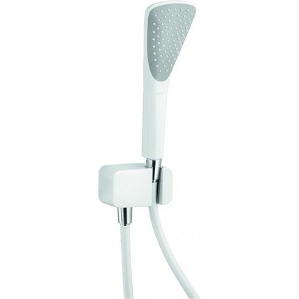 Душевой гарнитур Kludi Fizz 6767091-00, белый -  Душевой гарнитур Kludi Fizz 6767091-00, белый фото