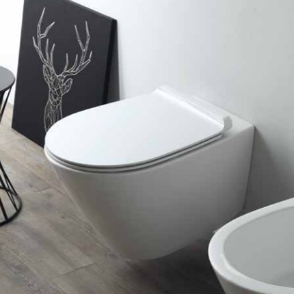 Унитаз подвесной безободковый Simas Gambassi GA18bi - 3 Унитаз подвесной безободковый Simas Gambassi GA18bi фото 3