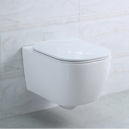 Унитаз подвесной безободковый BelBagno Genova BB1102CH фото 4