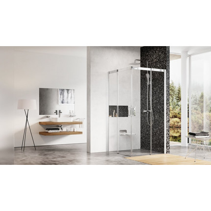 Душевое ограждение Ravak Matrix MSRV4 90 см 1WV77C00Z1 алюминий/прозрачное фото 3