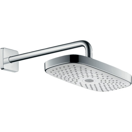 Верхний душ Hansgrohe Raindance Select E 300 2jet 27385400, латунь, белый/хром фото 