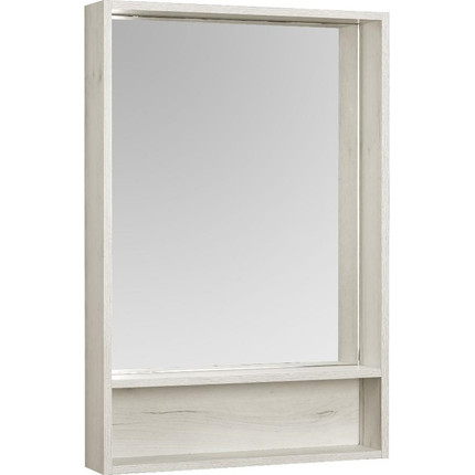 Зеркало-шкаф Акватон Флай 60 см 1A237602FA860, дуб крафт фото 