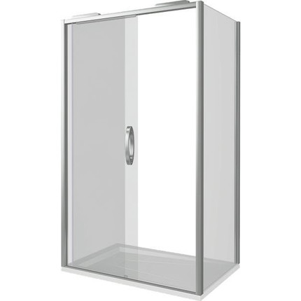 Душевое ограждение Bas Antares WTW+SP C-CH 140х90 см (стекло 8 мм) хром/прозрачное - 3 Душевое ограждение Bas Antares WTW+SP C-CH 140х90 см (стекло 8 мм) хром/прозрачное фото 3