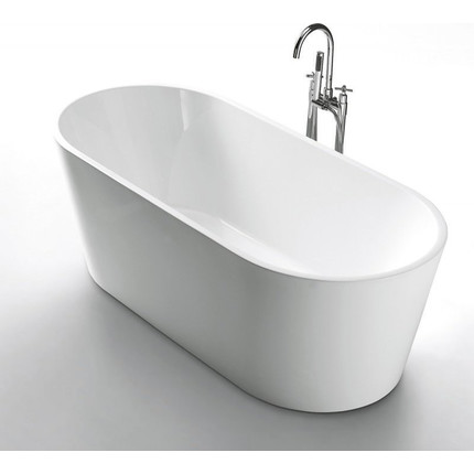 Ванна отдельностоящая BelBagno BB202-1600-800 160х80 см, Размер - мм: 1600х800 фото 
