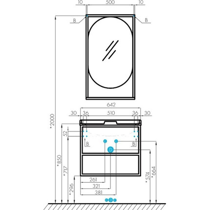 Зеркало Акватон Лофт Фабрик 50 см 1A242502LTDU0, дуб эндгрейн - 9 Зеркало Акватон Лофт Фабрик 50 см 1A242502LTDU0, дуб эндгрейн фото 9