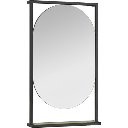 Зеркало Акватон Лофт Фабрик 50 см 1A242502LTDU0, дуб эндгрейн -  Зеркало Акватон Лофт Фабрик 50 см 1A242502LTDU0, дуб эндгрейн фото