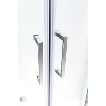 Душевое ограждение Cezares Molveno RH-22 110х100 см, хром/прозрачное фото 2